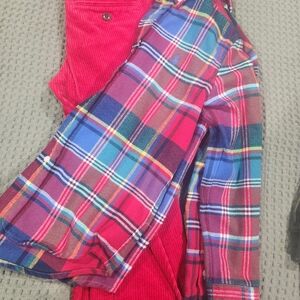 Polo by Ralph Lauren Red and Blue Kids Matching Set